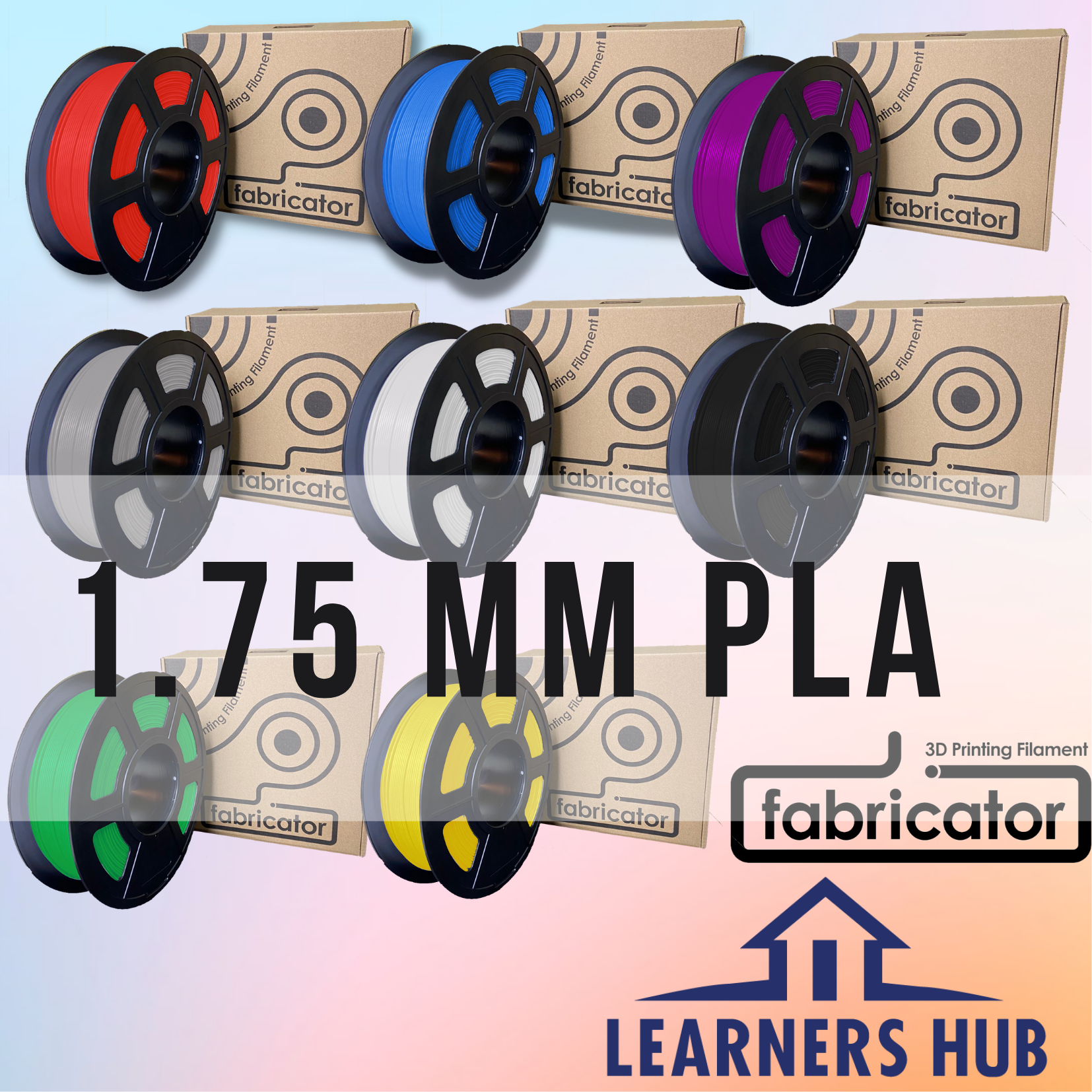 1KG 1.75mm Purple PLA Filament 