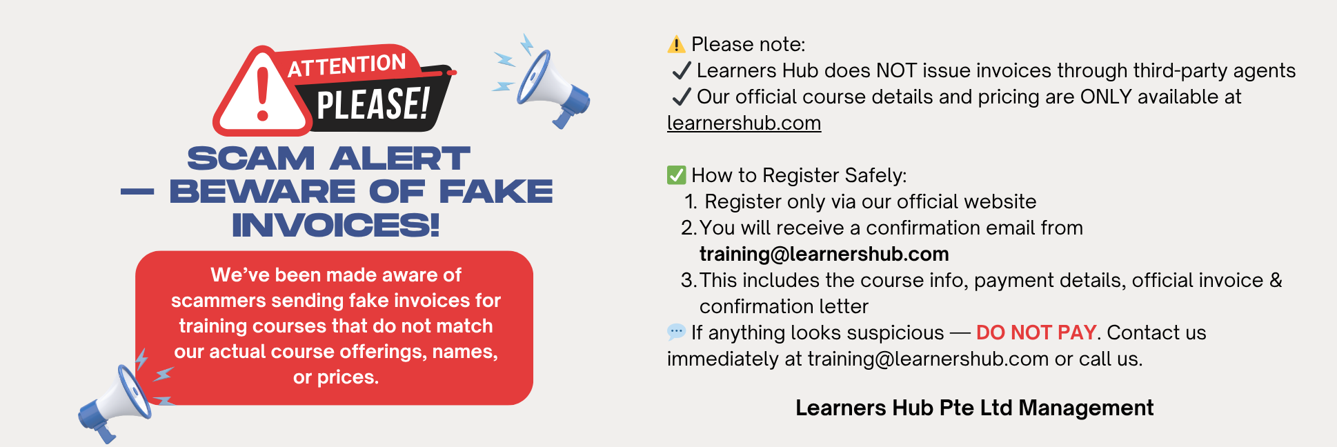 Scam Alert